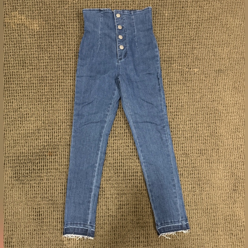 High Waisted Skinny Jeans